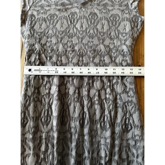 Merrell Opti-wick Midi Dress Cap Sleeve Size Small Gray Outdoors Hiking Hippie - Picture 9 of 12